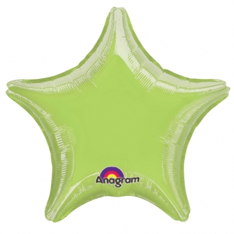 Lime Green Star Foil-0