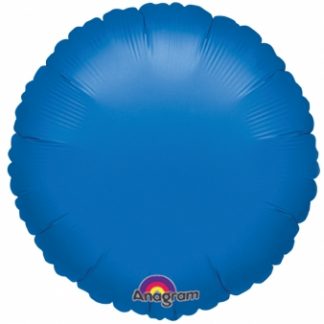 Blue Round Foil-0