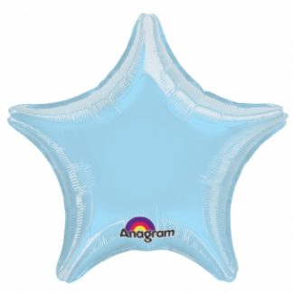 Pastel Blue Star Foil-0