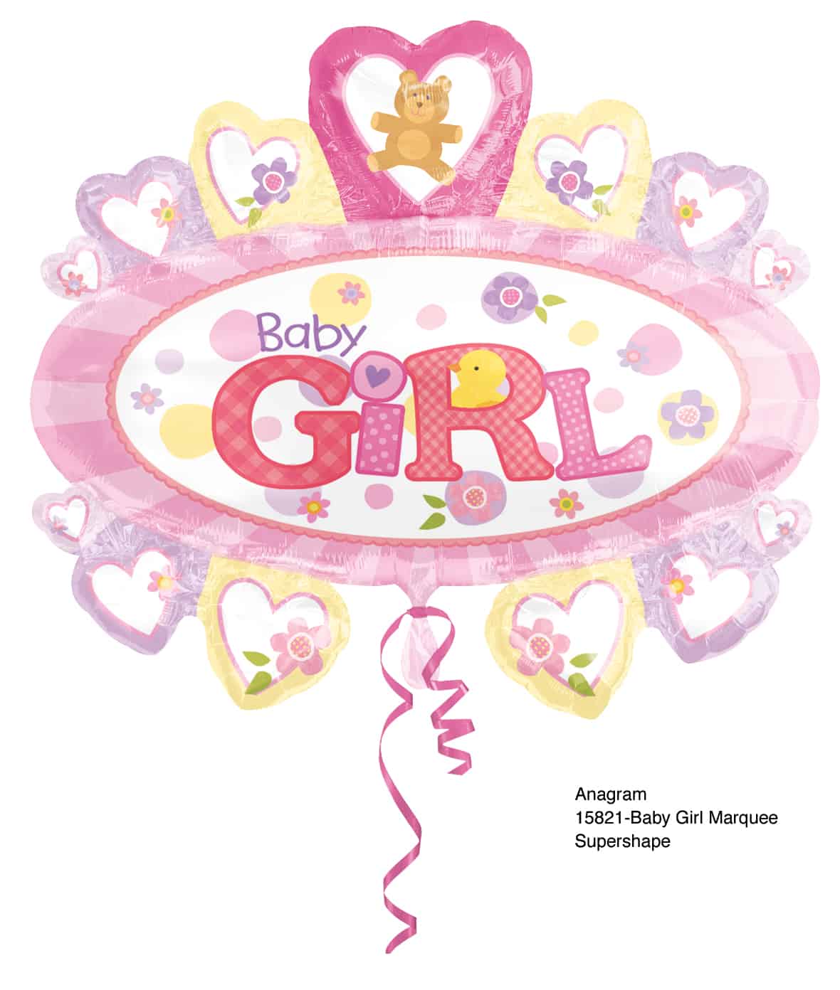 Baby Girl Star Supershape-0