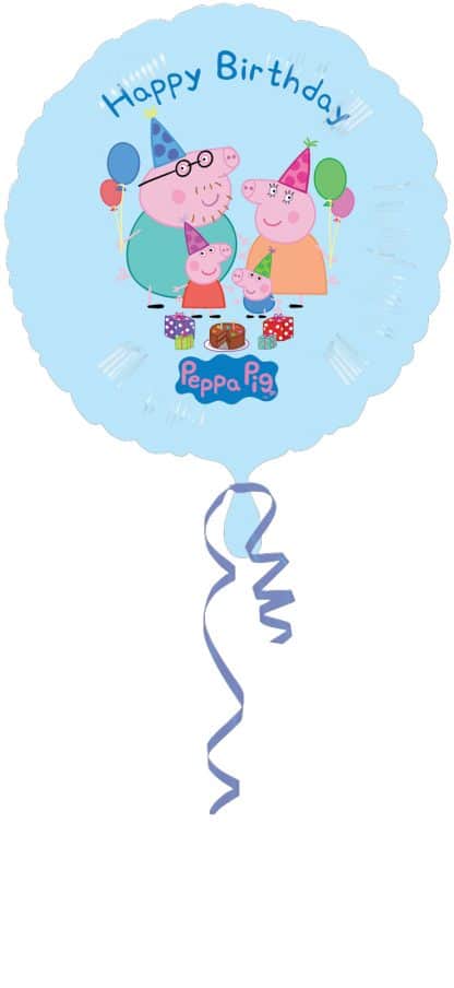 Peppa Pig Birthday 18" Foil-538
