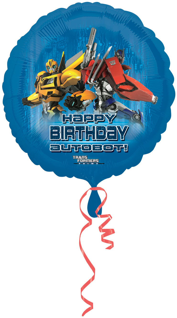 Transformers Birthday 18" Foil-0