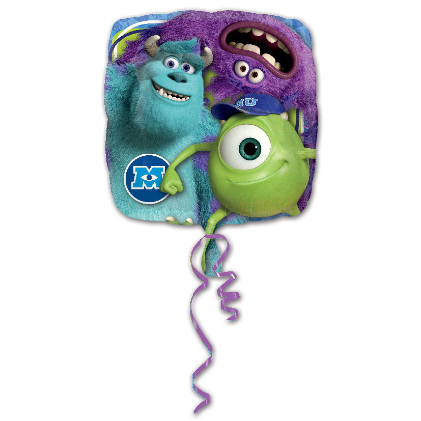 Monsters Uni 18" Square Foil-0