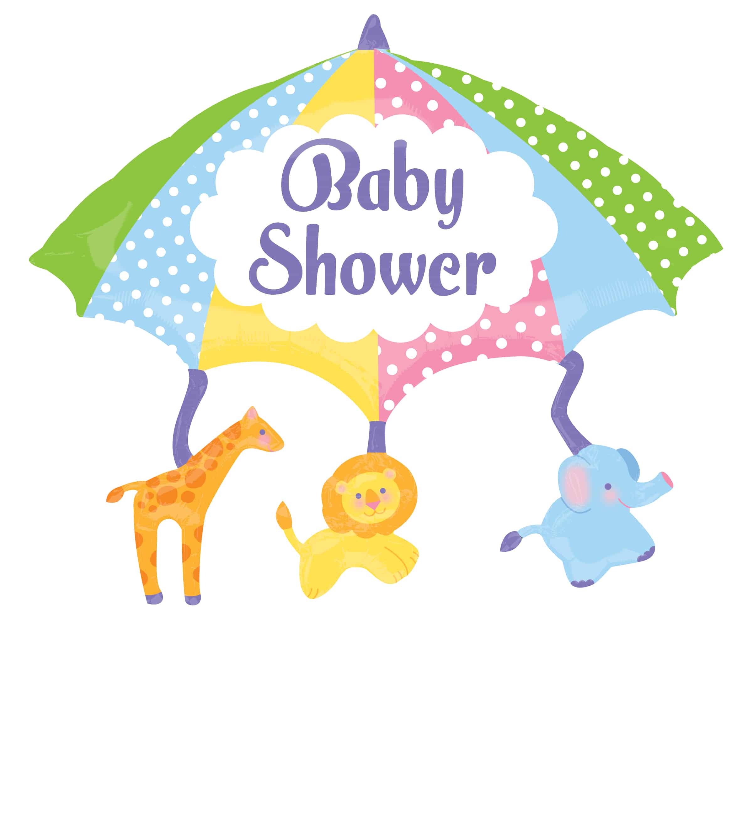 Baby Shower Supershape-0