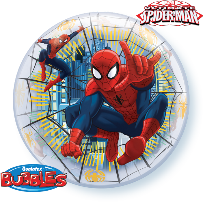 Spider Man Bubble Balloon-0