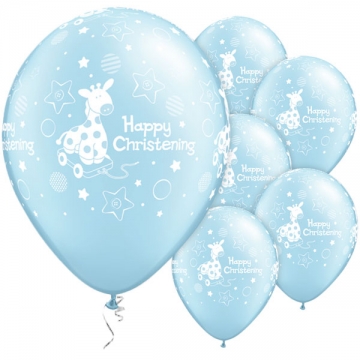 Happy Christening Boy Balloon-0