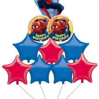 Spider Man Balloon Bouquet-0