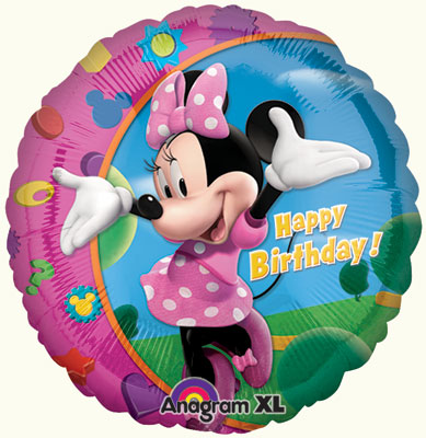 Minnie Mouse Birthday Foil-0