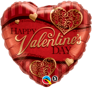 Happy Valentine's Day Foil Balloon-0