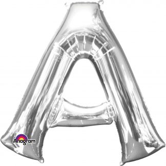 Silver Foil Letter A-0