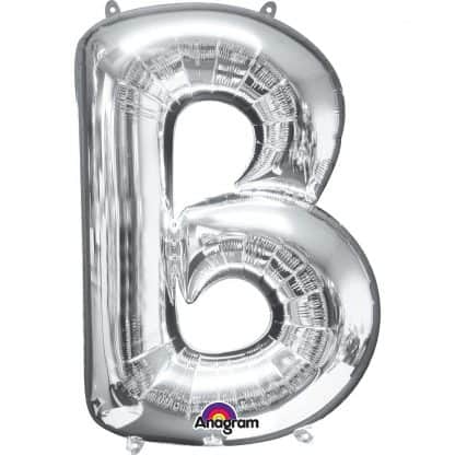 Silver Foil Letter B-0