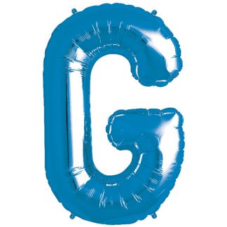 Blue Foil Letter G-0