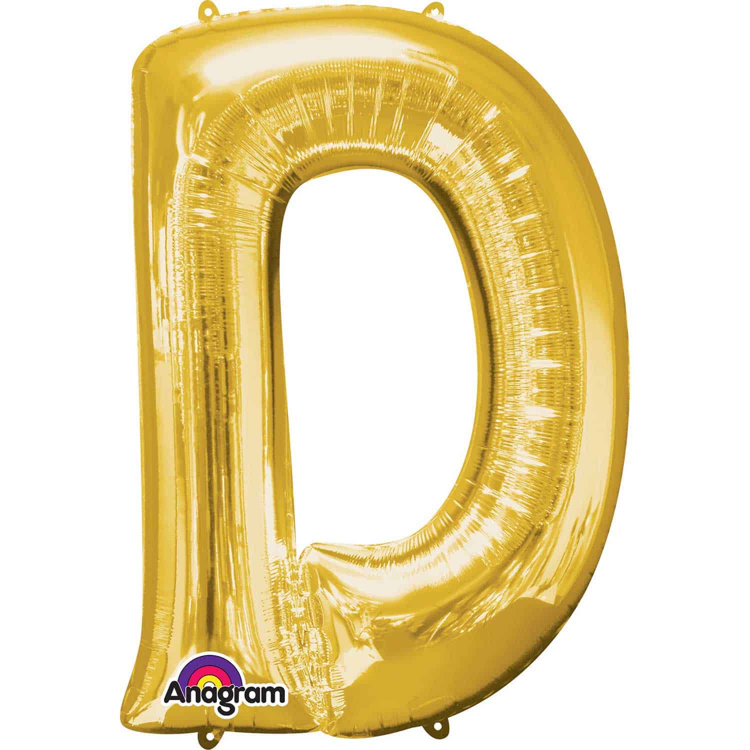 Gold Foil Letter D-0