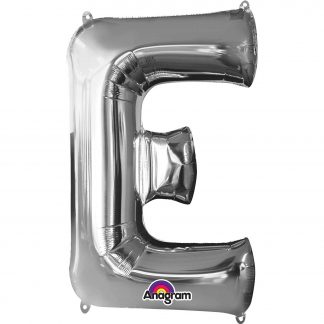 Silver Foil Letter E-0