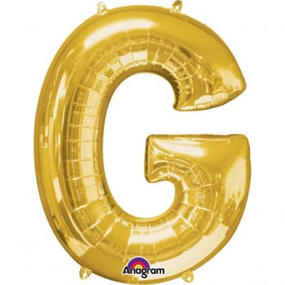 Gold Foil Letter G-0