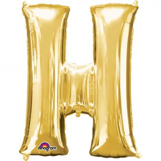 Gold Foil Letter H-0