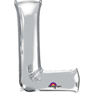 Silver Foil Letter L-0