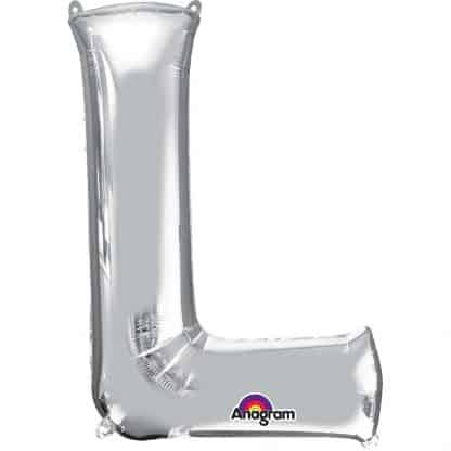 Silver Foil Letter L-0