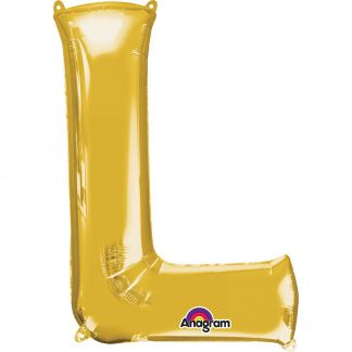 Gold Foil Letter L-0