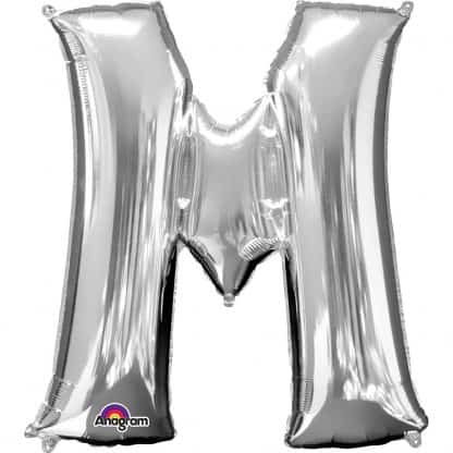 Silver Foil Letter M-0