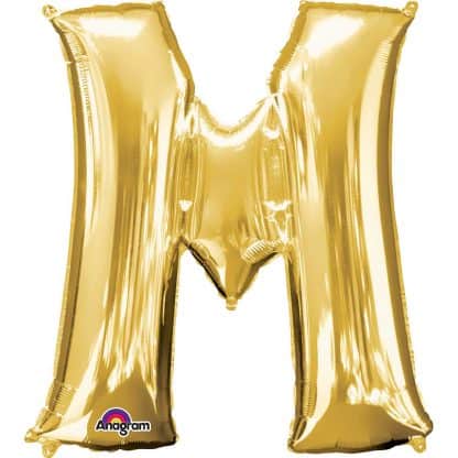Gold Foil Letter M-0