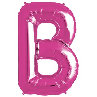 Pink Foil Letter B-0