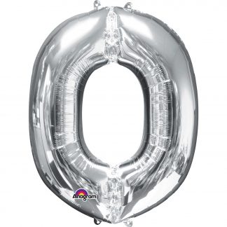 Silver Foil Letter O-0