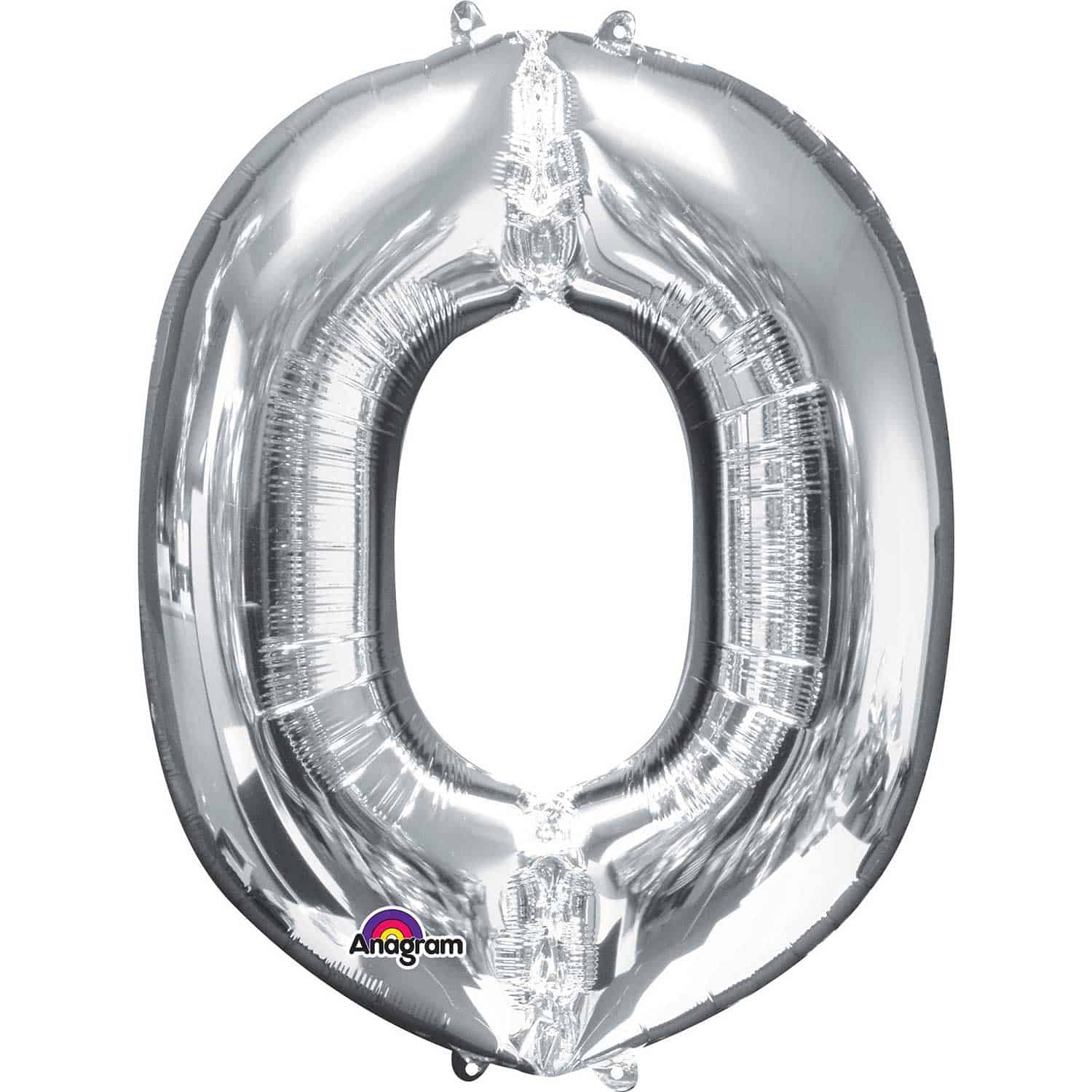 Silver Foil Letter O-0