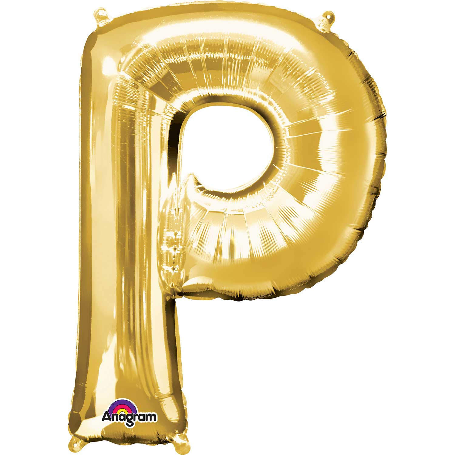 Gold Foil Letter P-0