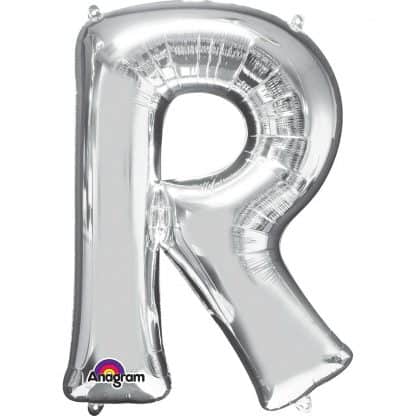 Silver Foil Letter R-0