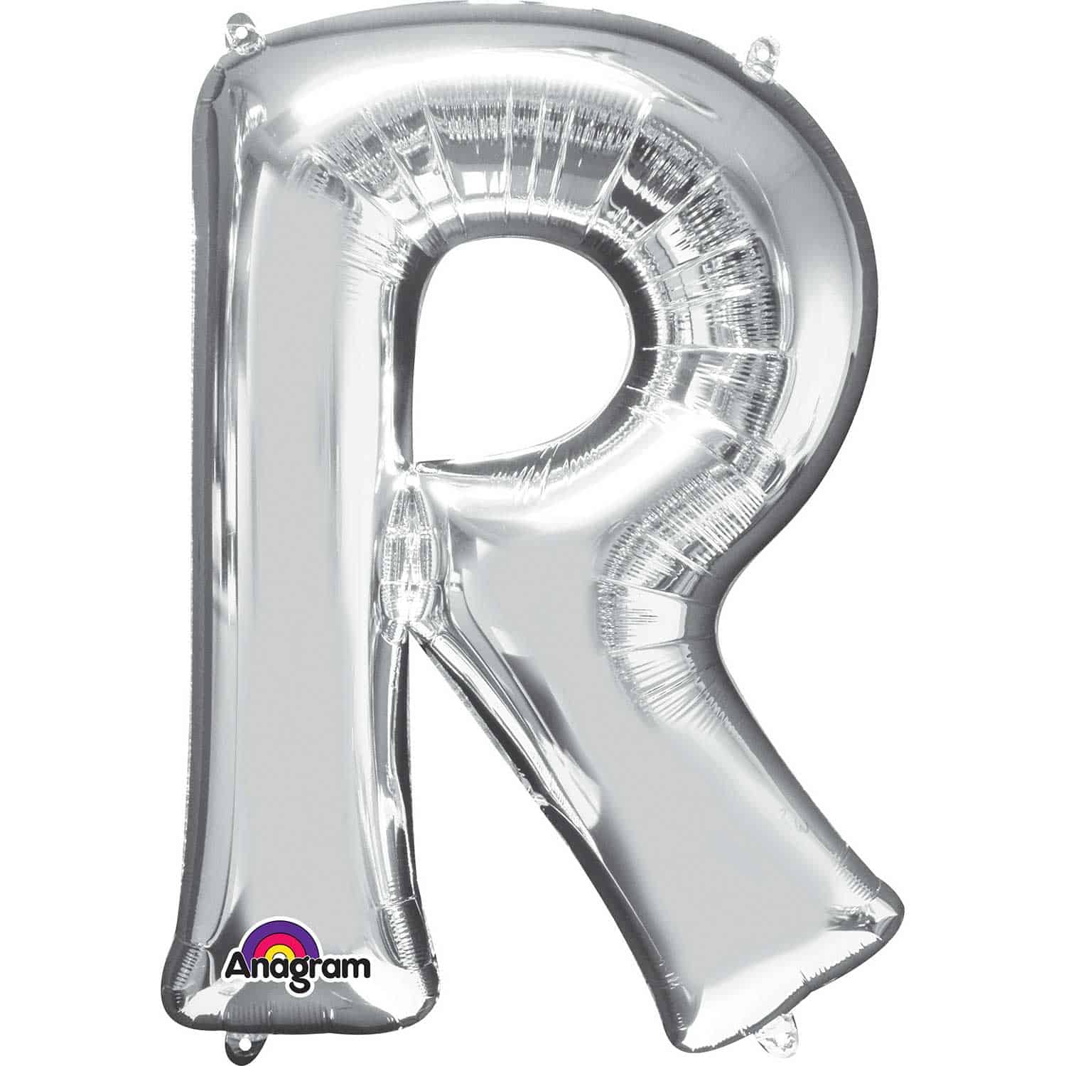 Silver Foil Letter R-0