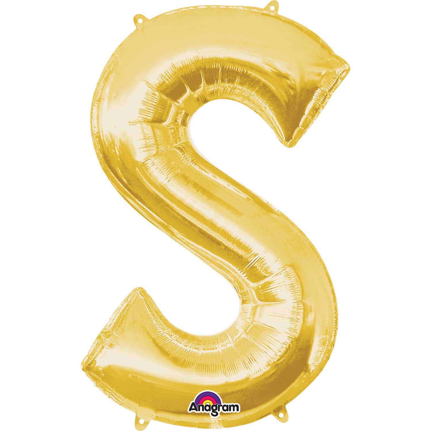 Gold Foil Letter S-0