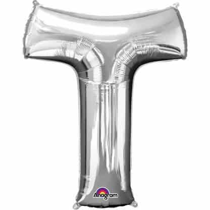 Silver Foil Letter T-0