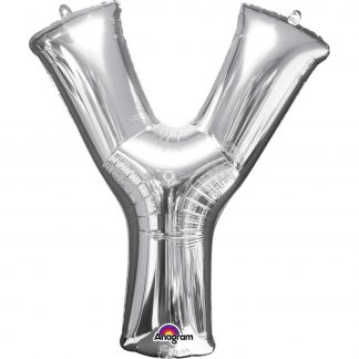 Silver Foil Letter Y-0