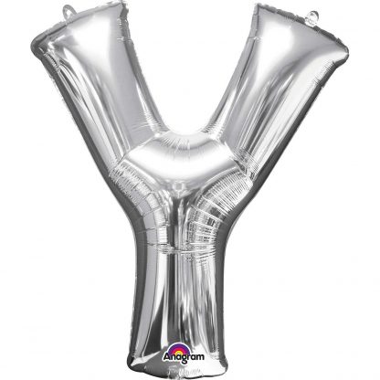 Silver Foil Letter Y-0