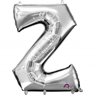 Silver Foil Letter Z-0