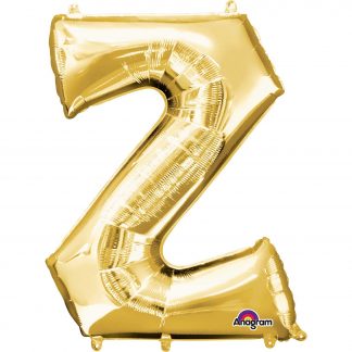 Gold Foil Letter Z-0