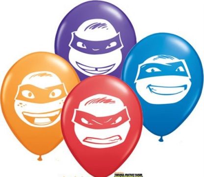 Teenage Mutant Ninja Turtles Birthday Faces Latex-0