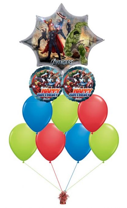 Marvel's Avengers Birthday Balloon Bouquet-0