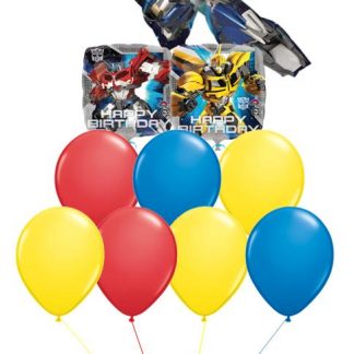 Transformers Birthday Balloon Bouquet -0