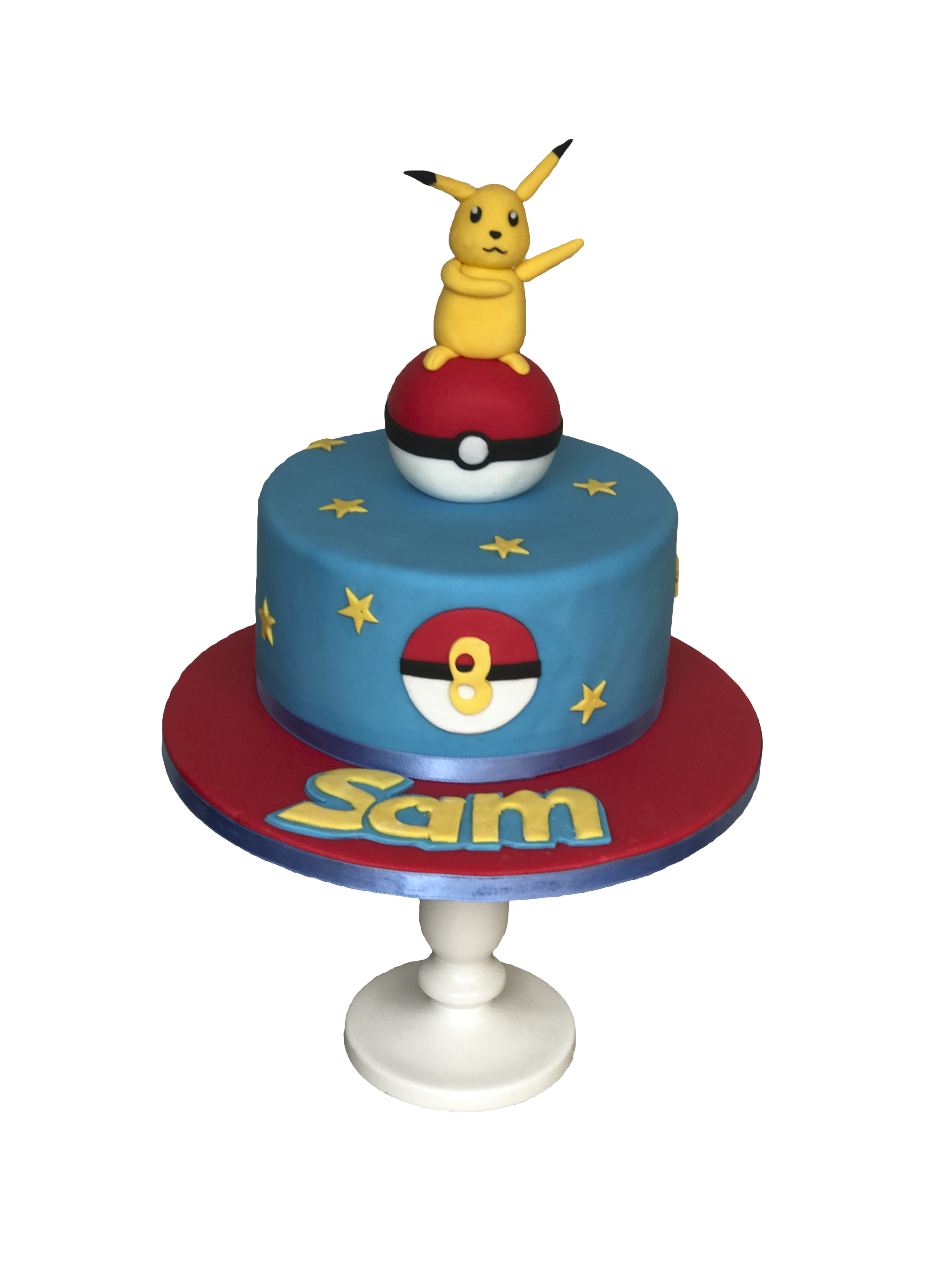 Pikachu Cake! - Coco Cake Land - Cake Tutorials, Cake Recipes, Cake